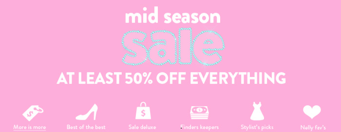 Nelly sale banner