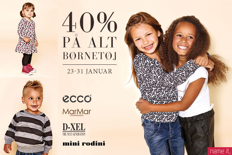 40% på alt børnetøj hos Miinto