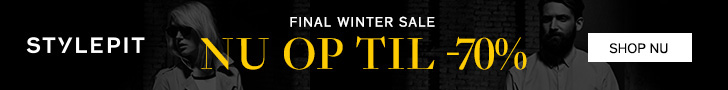Final wintersale spar op til 70% hos Stylepit