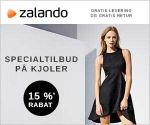 Spar 15% på kjoler hos Zalando